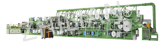 NB/S/M I Type Baby Diaper Machine 450pcs/min